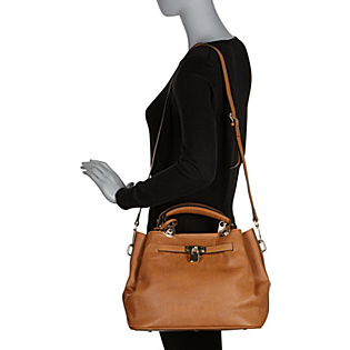 Phebean Italian Leather Satchel
