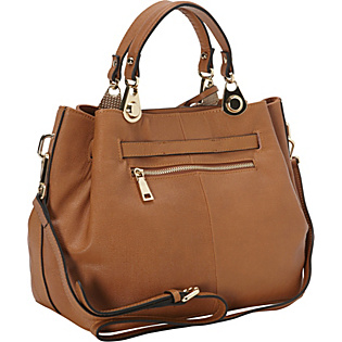 Phebean Italian Leather Satchel